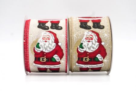 Jolly Santa Claus Design Ribbon